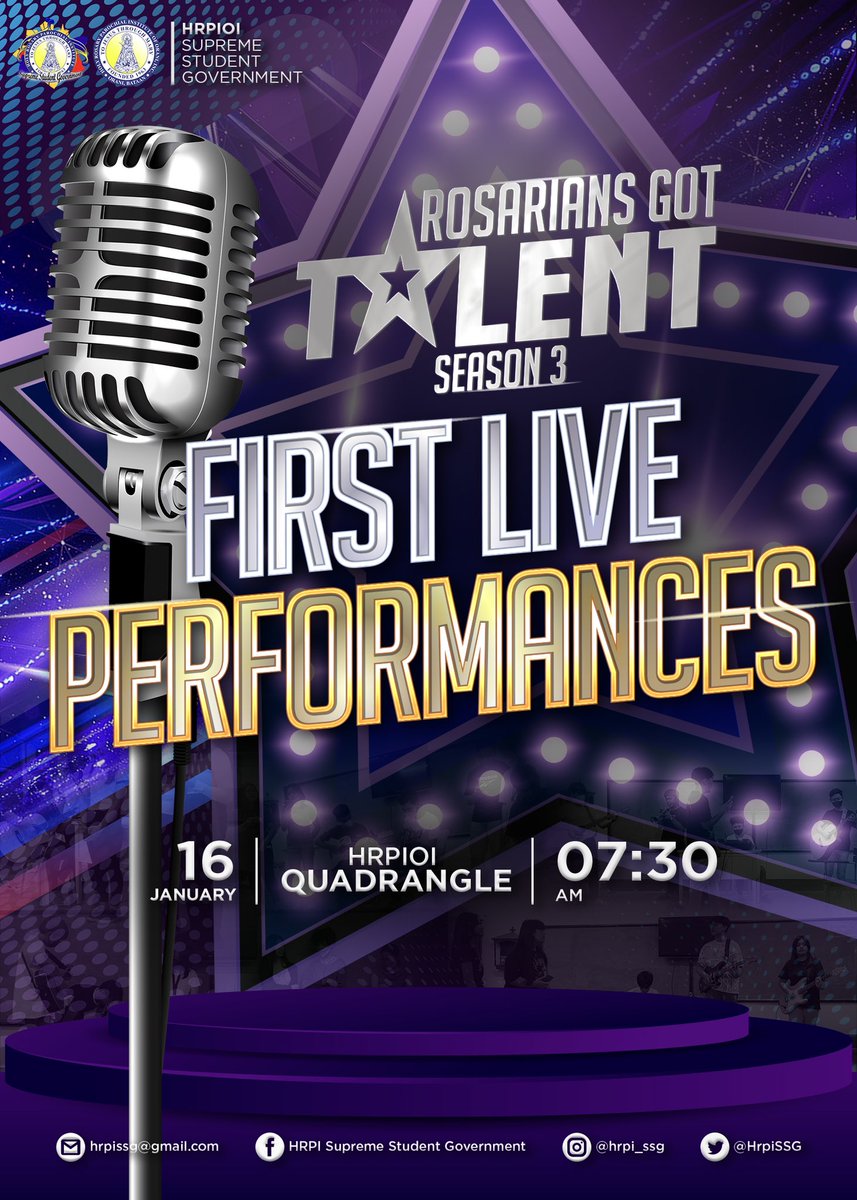 HrpiSSG's tweet photo. Watch out for the five contenders in their first live public performances as they begin to conquer the stage tomorrow!
Keep track of their journey and support your bet until the finals. Don't miss it!
#RGT2023 #FirstLiveShow https://t.co/Th5Uge1ewh