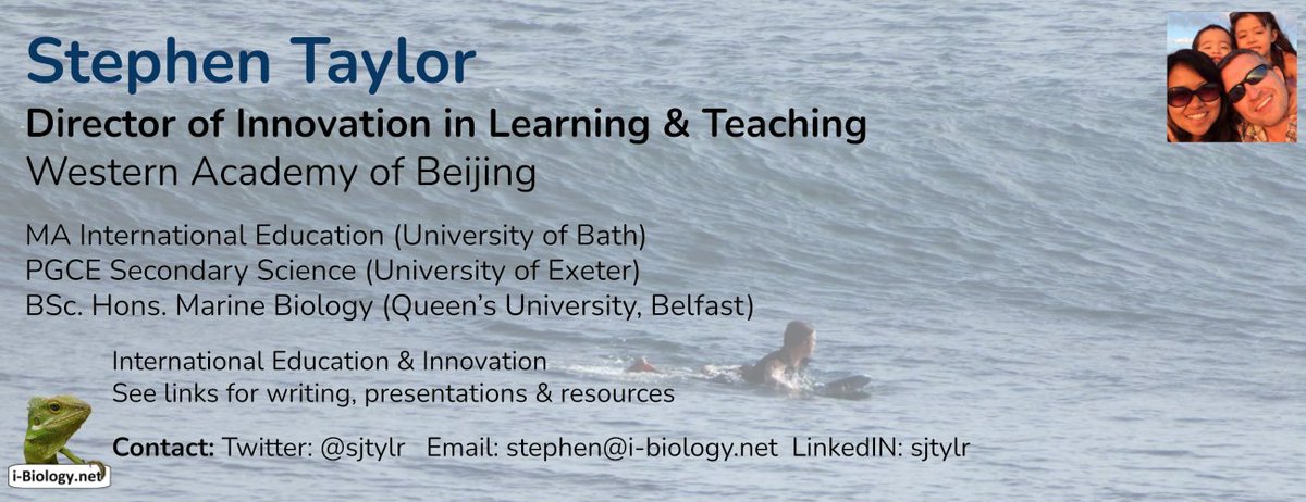 Links: 
✍️ sjtylr.net
🦎 #IBBio #MYPSci: i-biology.net
🧠 #CCOT: x.com/sjtylr/status/…
🤖 (If You) USEME-AI sjtylr.net/if-you-useme-a…
🟦 IN linkedin.com/in/sjtylr
📚 Guides learn.wab.edu/innovation/ste…
📷 instagram.com/sjtylr_image
🎚️🎧 mixcloud.com/sjtylr