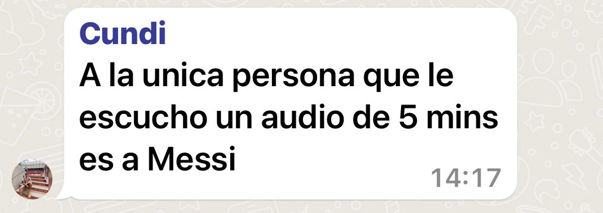 GabyLob's tweet photo. Le mandé audio a hijo de 17.
Su respuesta. 

La próxima vez que te amamante dos años Messi, borrego desagradecido. https://t.co/NI2wP4uxHW