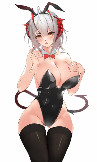 うぅ……W……兎年だからバニー着て…… #明日方舟 #アークナイツ