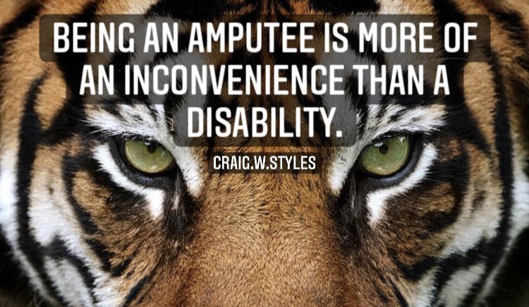 WasOneLegWonder's tweet image. The road to recovery has started.
Let’s do this…
#AbilityNotDisability
#CarpeDiem 
#PTSD