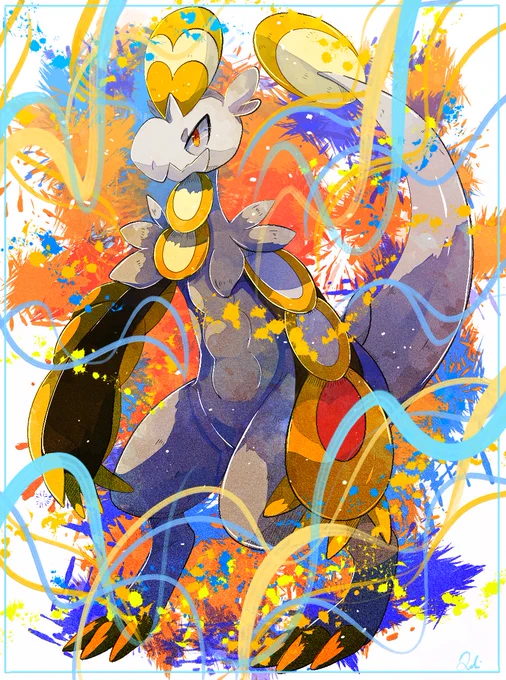 図鑑No.0783 ジャランゴ #LKのポケモンずかん 