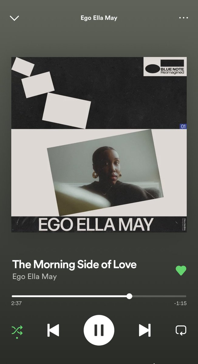 Sundays are for @EgoEllaMay tunes ✨