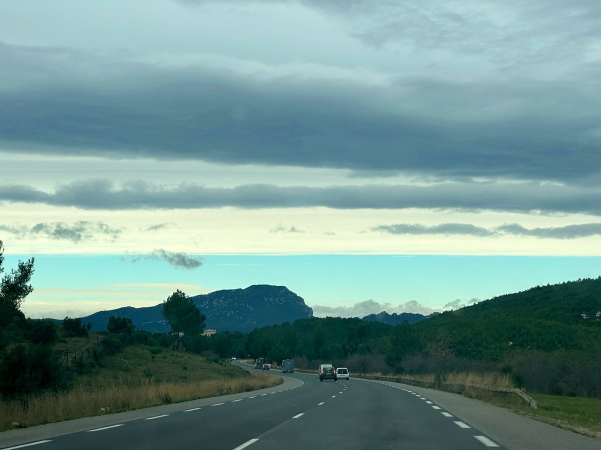 On the road #JustNow 

#PicSaintLoup #occitaine