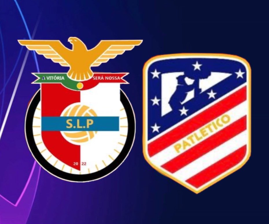 Pwitter_League's tweet photo. OFFICIEL 🚨

Voici la rencontre du jour ! ⚽️

Demi-finale aller de Pampions League : 
- @penfica_off 🆚 @patleticov2 à 19H45 (Penfica à domicile et Patletico à l’extérieur) 

Soyez présent pour cette demi-finale aller d’anthologie sur PMC Sport ! 📺 https://t.co/YohW0xG6yK