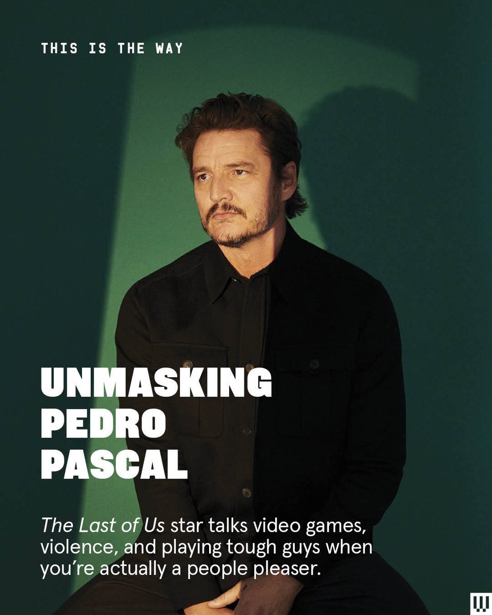 WIRED's tweet photo. WIRED's latest cover story features the indomitable Pedro Pascal—star of #TheLastofUs, and man with a big heart and a knack for tough characters: https://t.co/uFRhLA8dyK
📸: @YoPeterYang https://t.co/jLzdZZwLWV