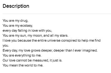 Late GM fam! ☀️

“Cosmic Love” on FND , changed Reserve Price to 0.15 ETH! 🔥🔥

“Cosmic Love”
Love is an abstract feeling.

BuyNow 0.35 ETH
ReservePrice 0.15 ETH 

Appreciate if you can RT! Have a nice weekend fam!

Link 🔻🔻