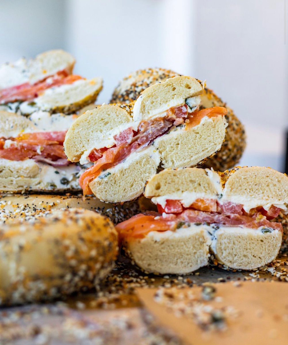 Happy Bagel Day! Treat yourself to a tasty bagel at Rosen's Bagels and some fresh air at the park! (Photo by <a href="/rosensbagels/">Michael Rosen</a>)