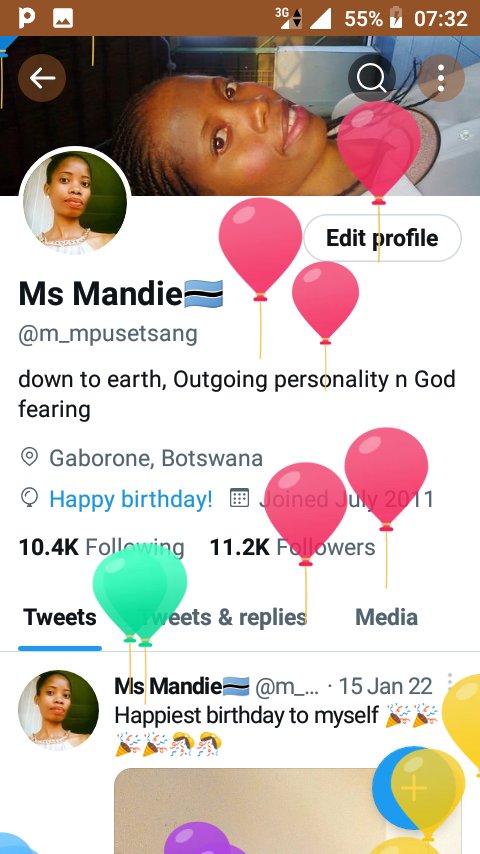 m_mpusetsang's tweet photo. Adding another year 🎉🎉🎉🎉,  ke ka mohau wa Modimo
 Letsone dingwaga tsa teng di dintsi jang batho https://t.co/Ea4jHWI3BN