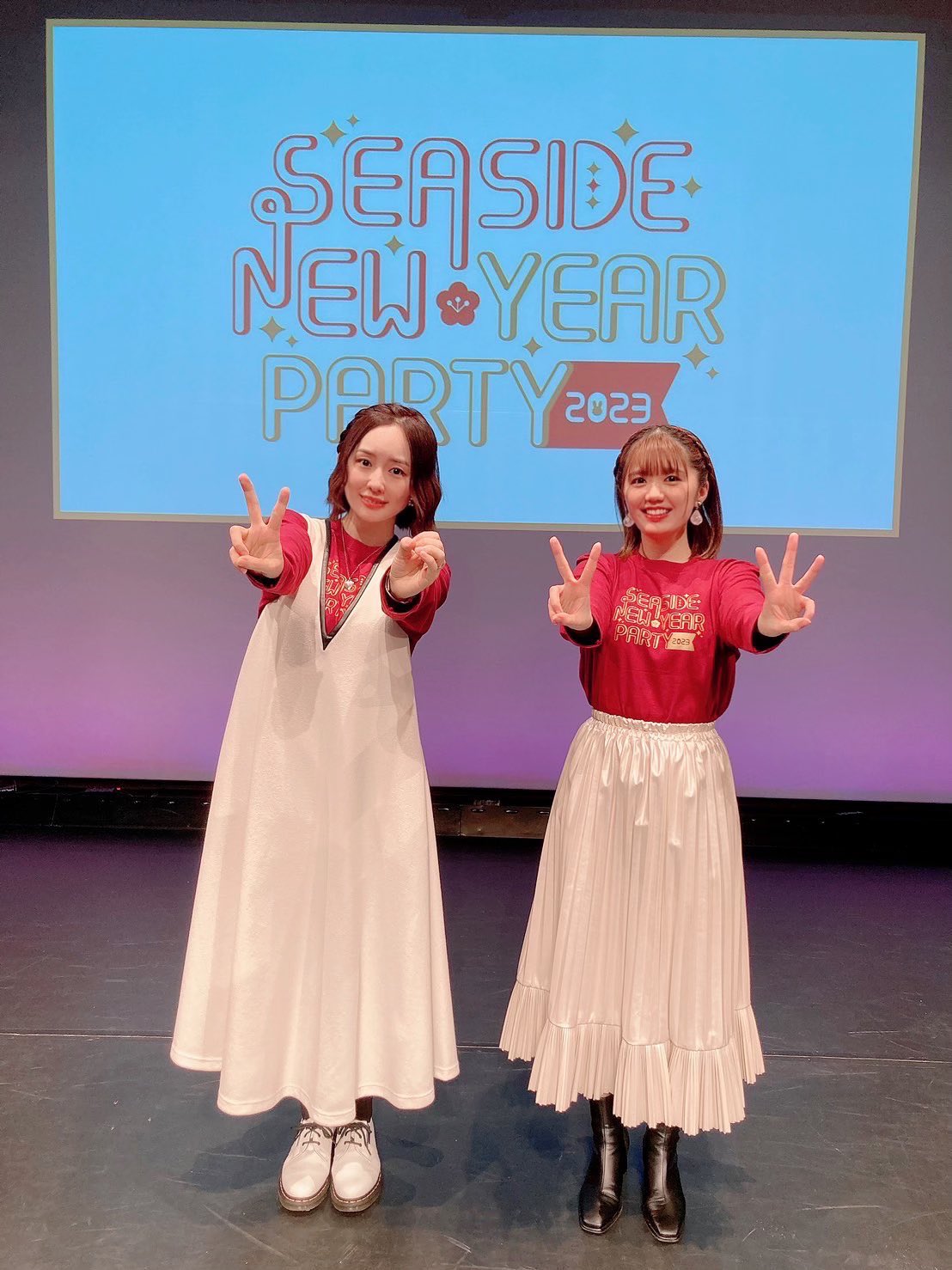 青二プロダクション【公式】 on Twitter "照井春佳 長江里加 【「SEASIDE NEW YEAR PARTY 2023