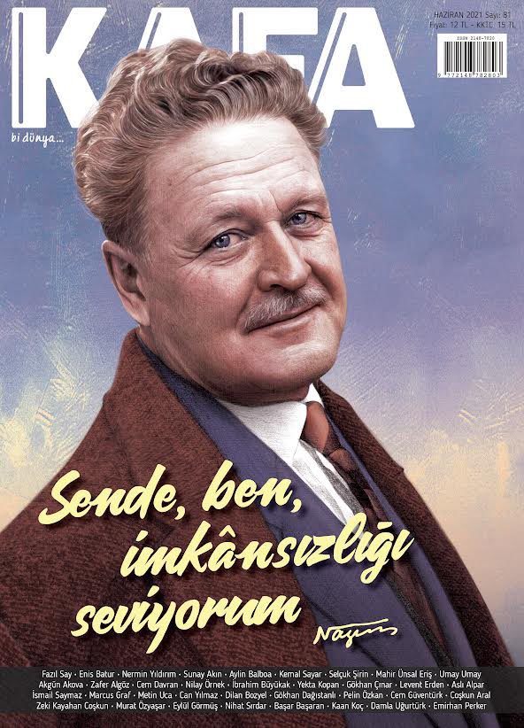 "Sende, ben, imkânsızlığı seviyorum,
Fakat aslâ ümitsizliği değil..."

İyi ki doğdun #NâzımHikmet

Arşiv, Haziran 2021
Çizim: <a href="/haknarslan/">Hakan ARSLAN</a>