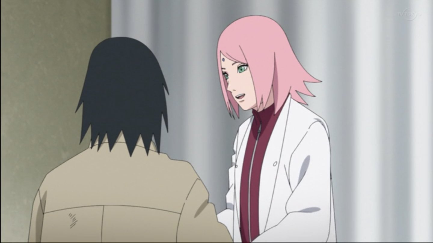 Abdul Zoldyck on X: #Boruto EP #129 PREVIEW‼️ (Sasuke and boruto travel  back 20 years, it seems like the turtle has something to do with it) SASUKE  SEES GENIN SAKURA🥳  /