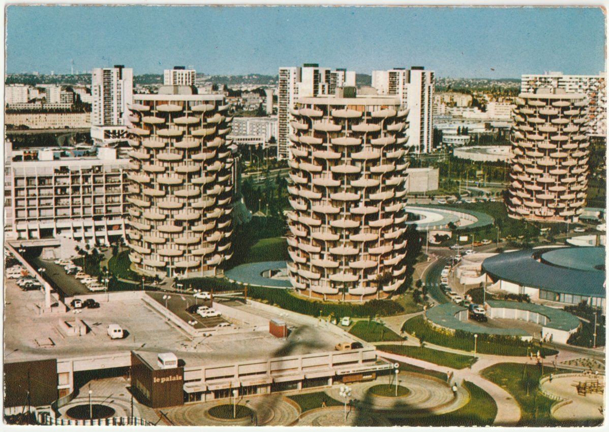 Un jour, une ZUP, une carte postale : Choux (Créteil)