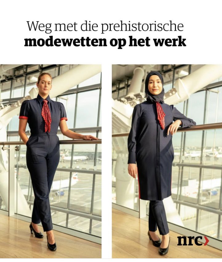 sezginyilgin's tweet image. 'De nieuwe uniformen voor het personeel van British Airways laten een belangrijke trend zien op het gebied van bedrijfskleding: de ouderwetse modewetten worden langzaam losgelaten.' Bron: NRC

#Inclusie
#Logisch
#MakeItHappen