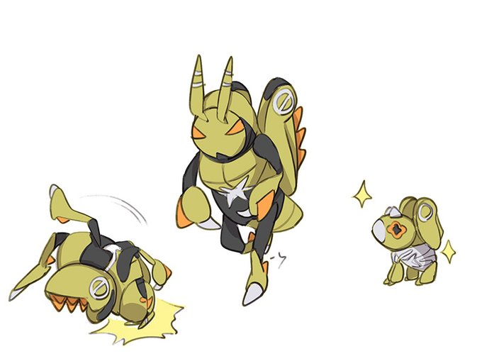 黄色いエクスレッグ 