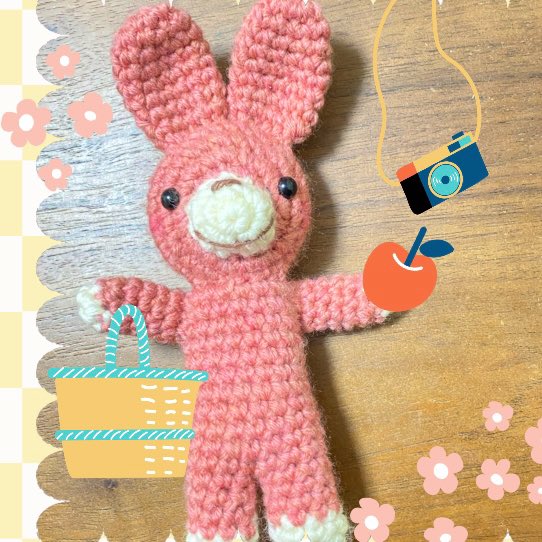 maiamiamiami's tweet photo. 🐰 #handmade #amigurumiartist #amigurumi #crochetanimal #crochetrabbit #rabbit #あみぐるみ #アミグルミ #編みぐるみ #ウサギあみぐるみ #うさぎあみぐるみ #ウサギ #うさぎ #兎 #まい編🍌 https://t.co/cgfeb3KBUl