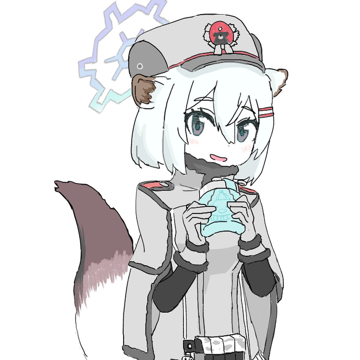 ブルアカ「いつだったかの絵チャなどのブルアカ絵 」|上新粉の直剣のイラスト