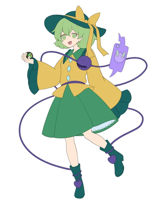 休日に絵を描くなんて偉すぎるなこーちゃん。 