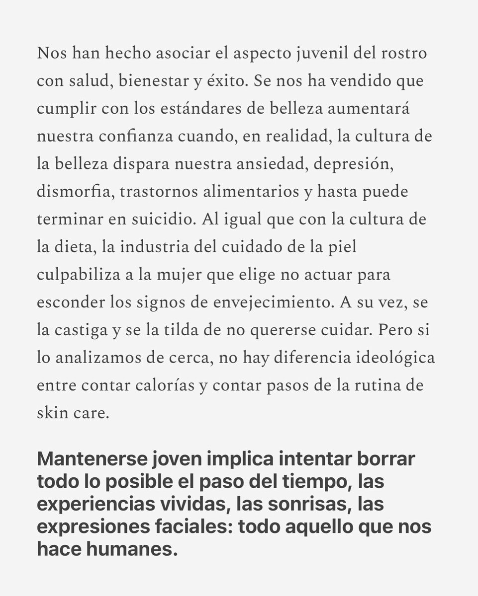 LujanMV's tweet photo. ¿Existe diferencia ideológica entre contar calorías y contar pasos de la rutina de skincare? Lo conversamos en mi publicación en Substack: https://t.co/Qyn0FiblSf https://t.co/CdbgaySVSo