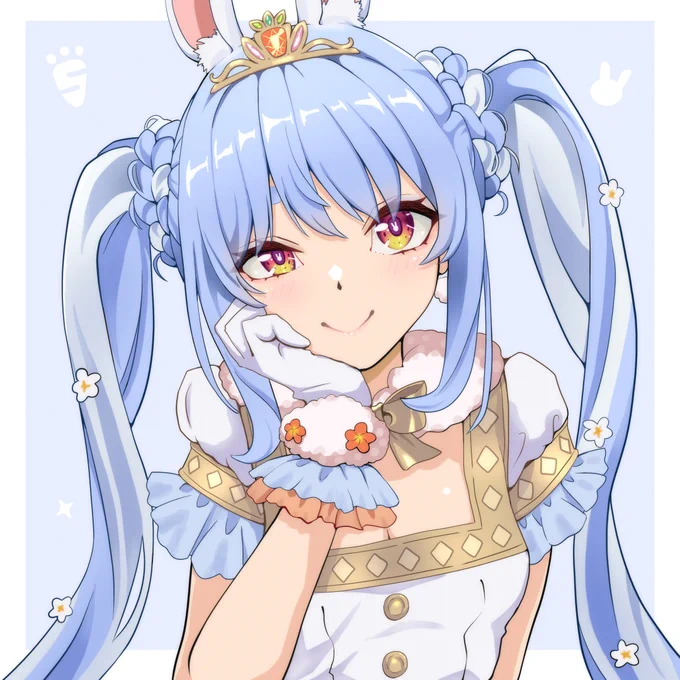 うさぎの国のお姫様#ぺこらーと #兎田ぺこら生誕祭2023 