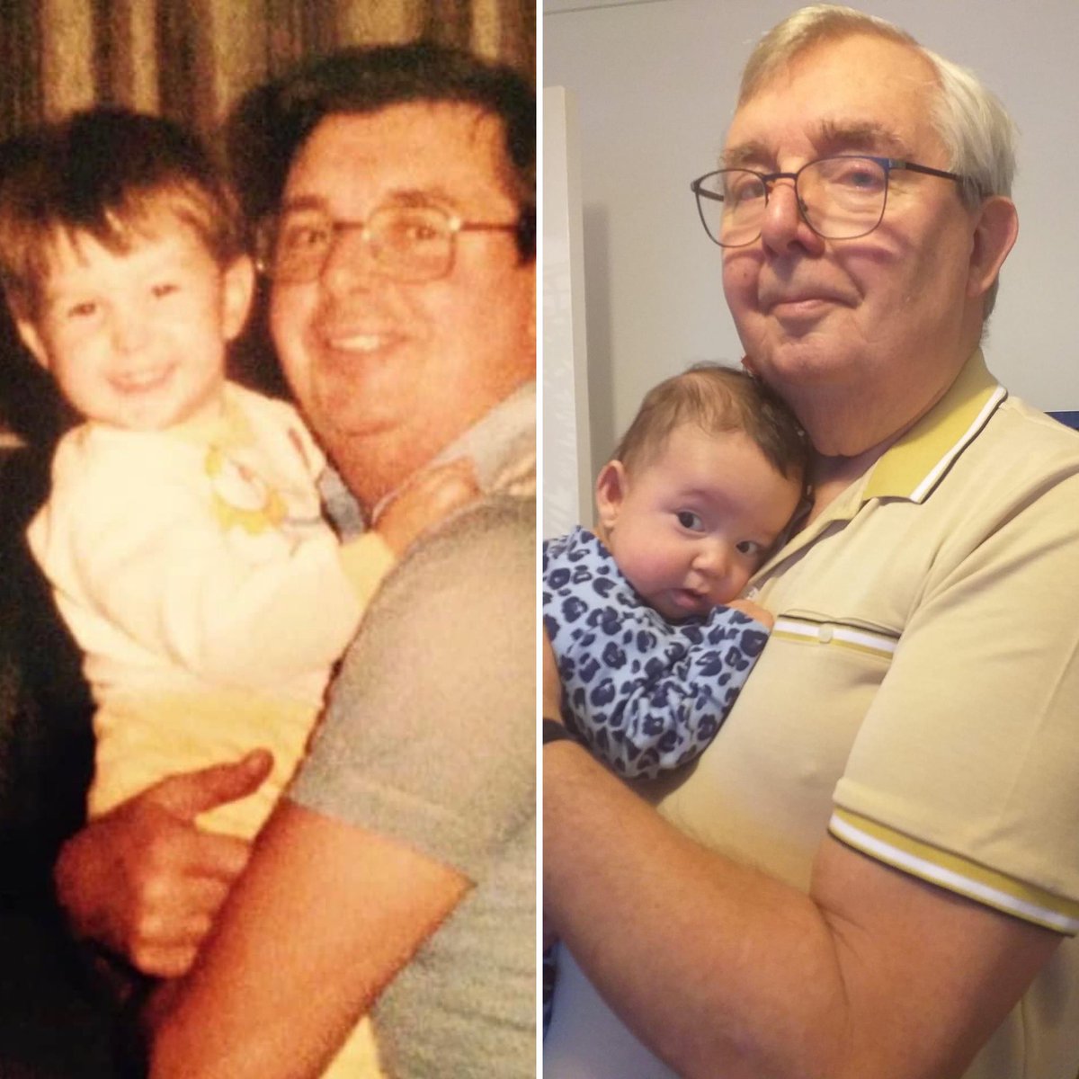 Bit late with the Children’s Day post but here’s Dad and I, and recently Grandad and Grandson 🧓🏻👶🏻