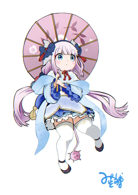 チャイナ服カンナちゃんがあまりに可愛かったので描きました! 