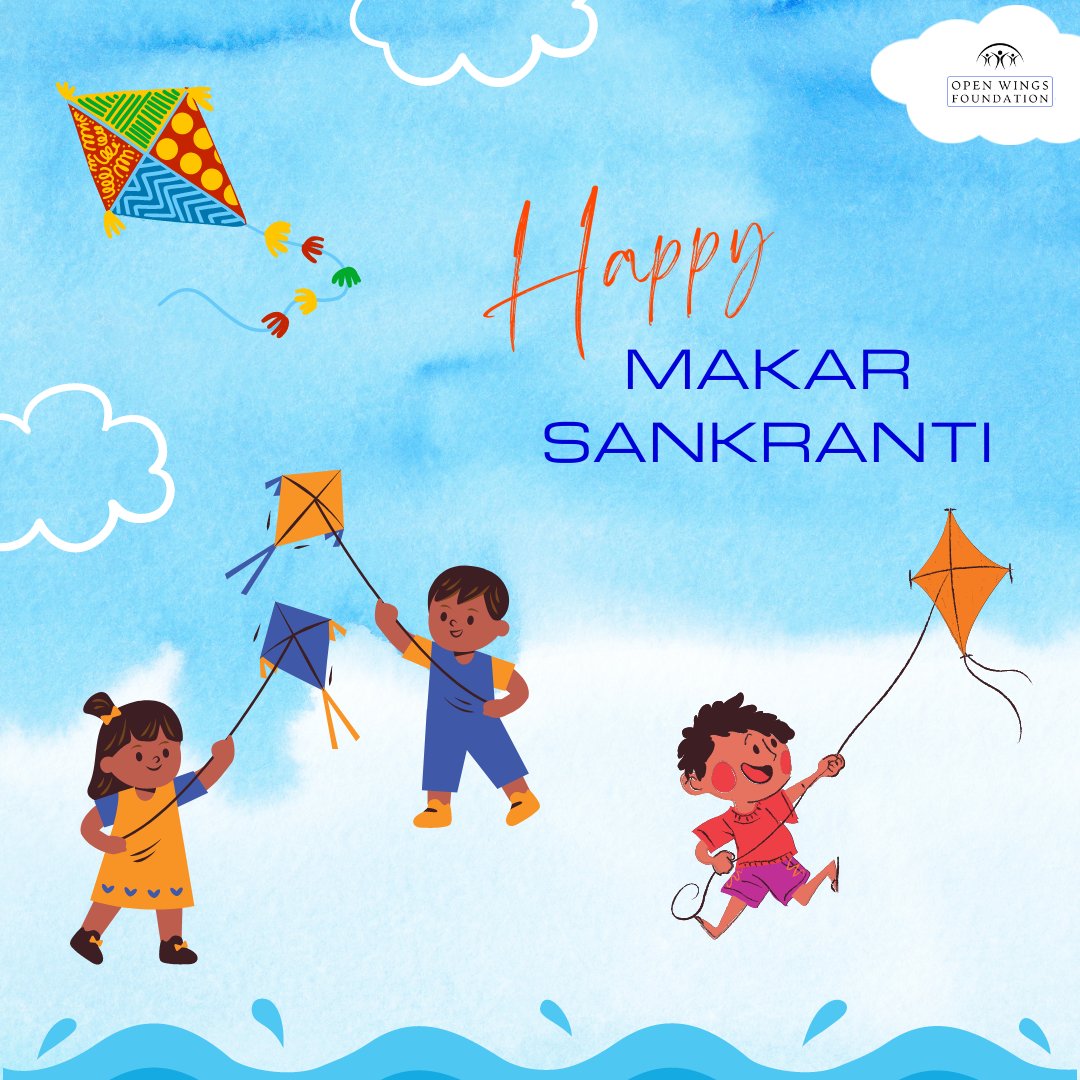 Openwings8's tweet photo. It's time to enjoy the first festival of the year. Wishing you a prosperous and delightful Makar Sankranti.
#happyuttarayan #makarsankranti #happysankranti #openwingsfoundation #ngo #envirnoment #education #food #donationforfood #savetree #savewater #sharefood #motherearth #need https://t.co/ie9XI9McZr
