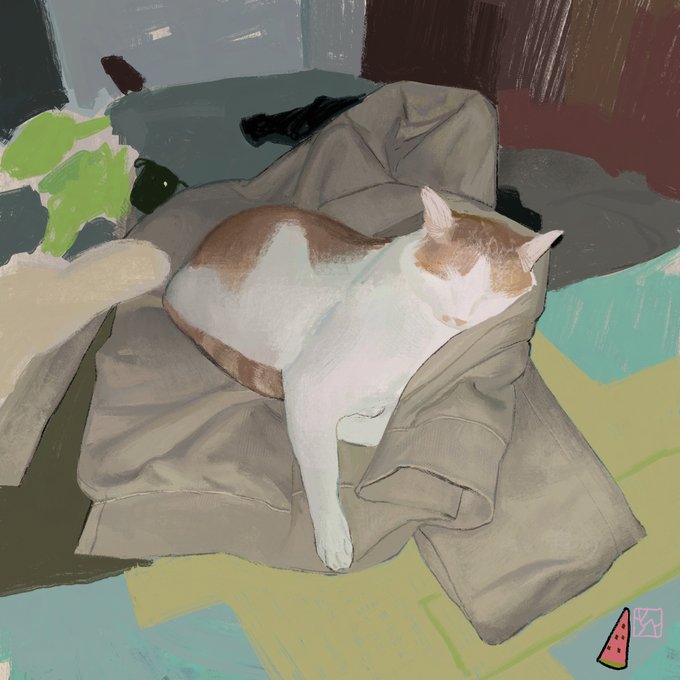 「サイン 白い猫」のTwitter画像/イラスト(新着)｜4ページ目