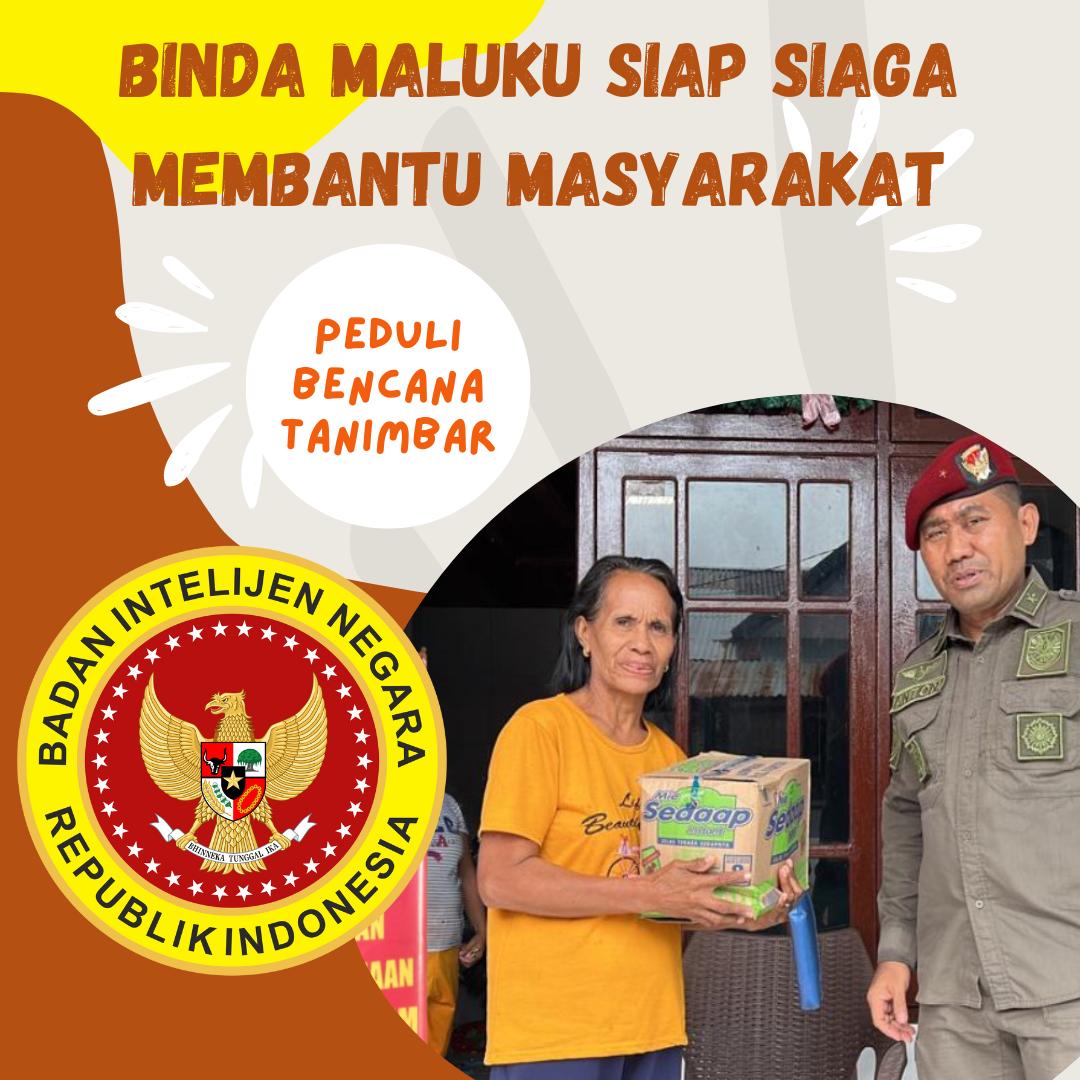gisel25517315's tweet photo. BIN Peduli Bencana Tanimbar..
#BINResponCepatBencanaAlam
#BINPeduliKorbanBencana
#BINHadirCepatUntukRakyat
#BINPeduliSesama https://t.co/yRYQUpWAUa