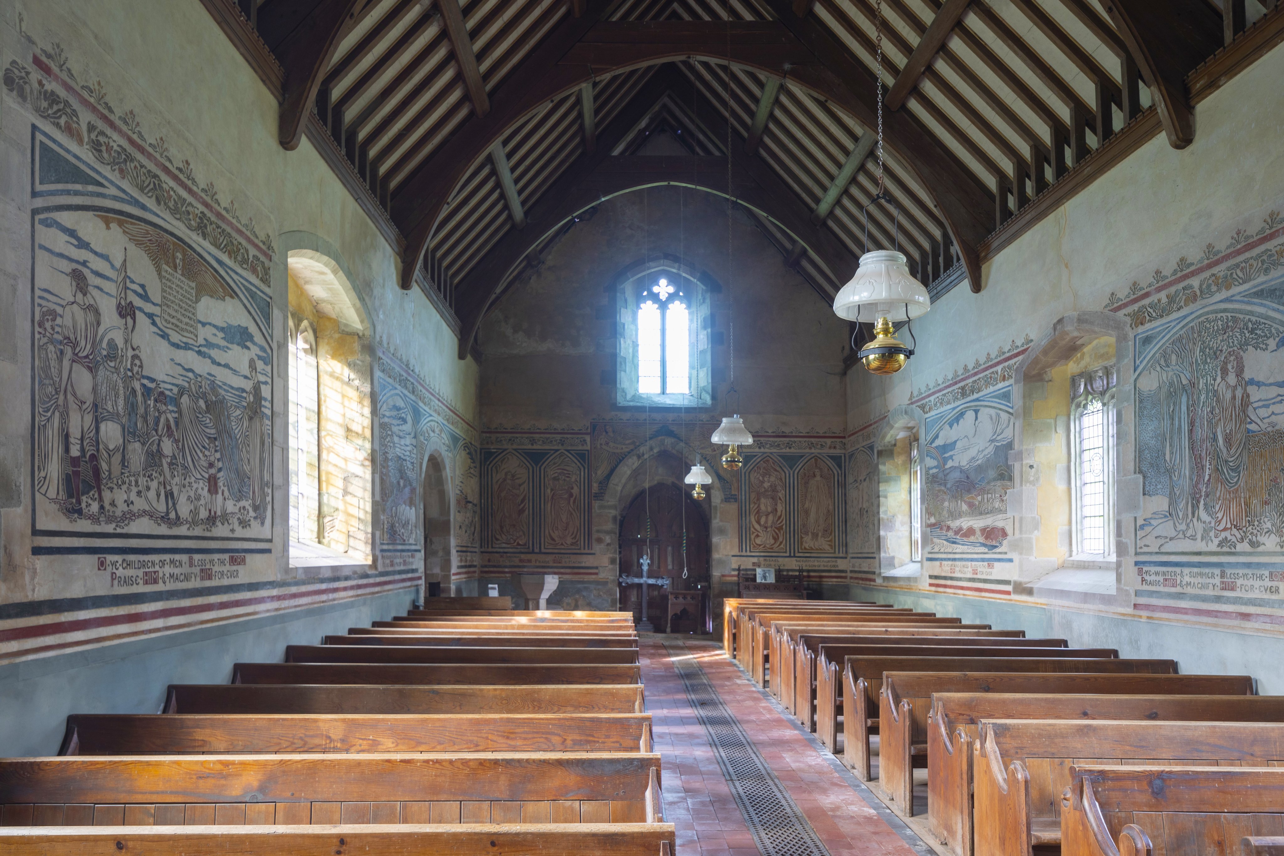 Friendless Churches on Twitter "The spectacular 360° sgraffito murals