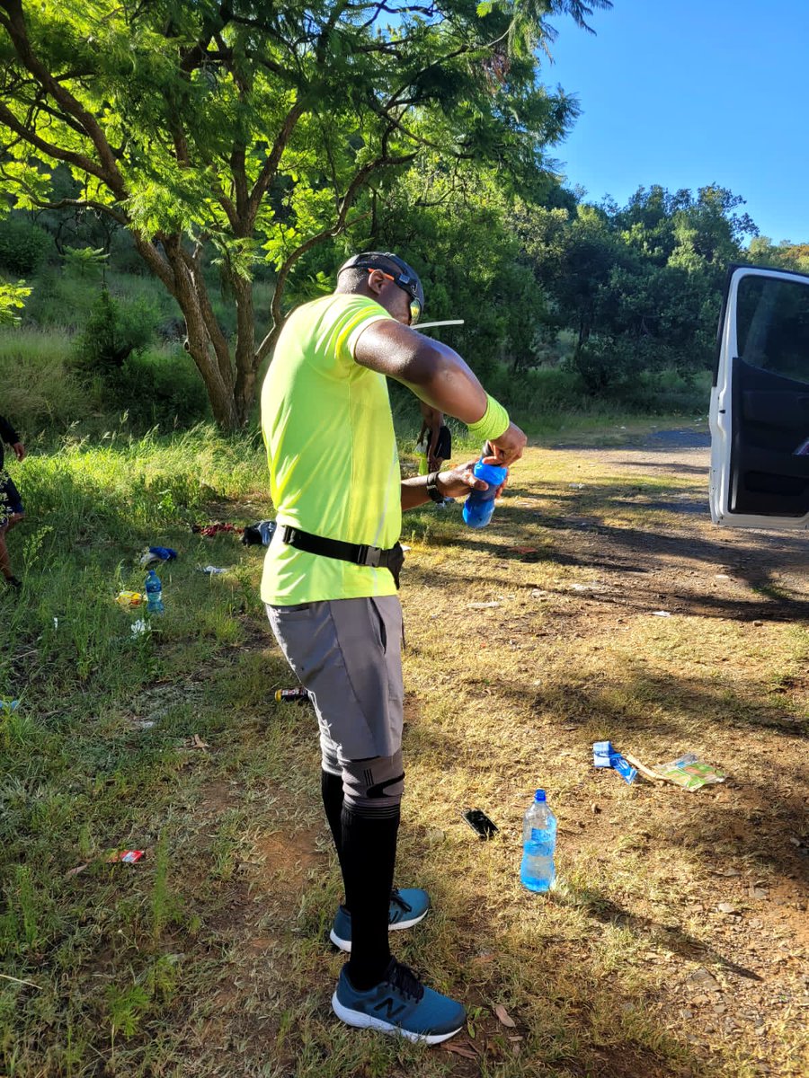 NantapoCarlos's tweet photo. 🤔 - What do you benefits from this torturous running?
Me - Absolutely nothing.
Zeerust Hillz are a truth drug.
#RunningWithTumiSole 
#RunBorisRun https://t.co/eUZGJhgfZ0