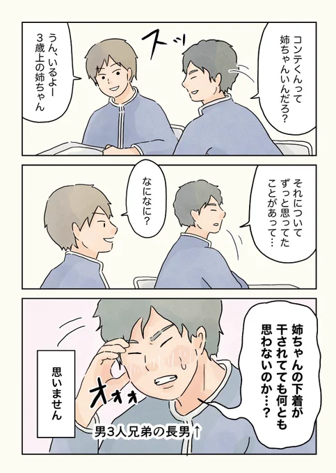 お姉ちゃん格差。

#男子校エッセイ #エッセイ漫画 
