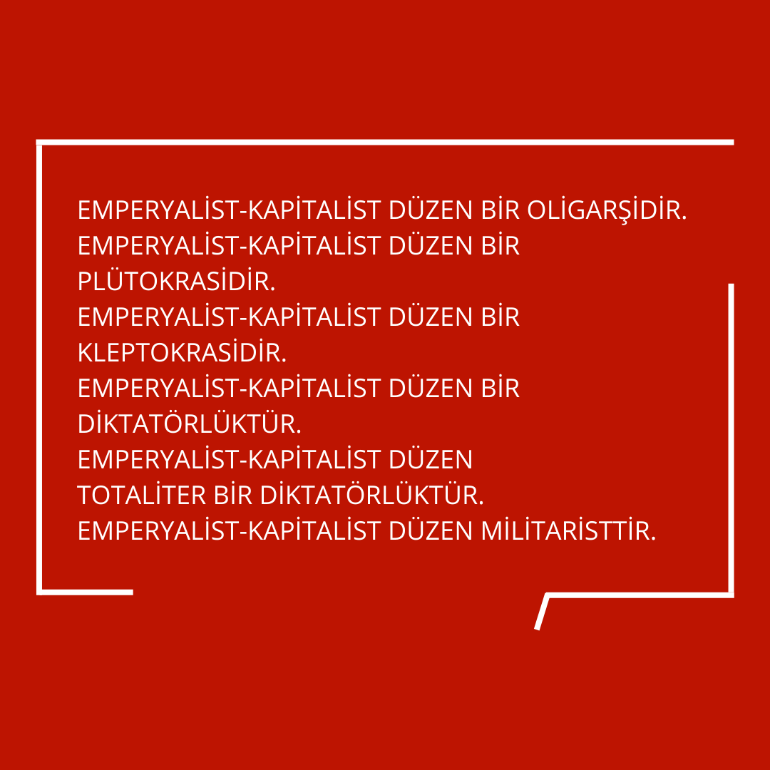 toplumcudergi's tweet photo. Yeni sayımızda "EMPERYALİST-KAPİTALİST DÜZEN"
#toplumcukurtuluş
#vatancumhuriyetemek
#1920TKP
#emperyalizm
#kapitalizm
#oligarşi
#plütokrasi
#kleptokrasi
#diktatörlük
#totaliter
#militarist
#sömürü
#yıkım
#işçi
#emekçi
#köylü
#kadın
#genç
#emekli
#bilim
#demokrasi
#laiklik https://t.co/y9R7KPBuOW