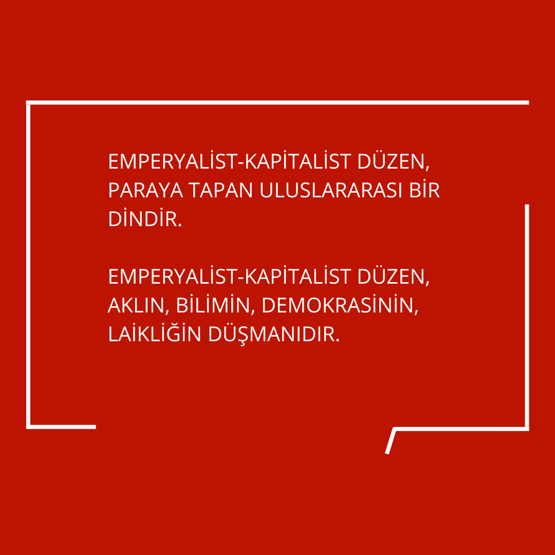 toplumcudergi's tweet photo. Yeni sayımızda "EMPERYALİST-KAPİTALİST DÜZEN"
#toplumcukurtuluş
#vatancumhuriyetemek
#1920TKP
#emperyalizm
#kapitalizm
#oligarşi
#plütokrasi
#kleptokrasi
#diktatörlük
#totaliter
#militarist
#sömürü
#yıkım
#işçi
#emekçi
#köylü
#kadın
#genç
#emekli
#bilim
#demokrasi
#laiklik https://t.co/y9R7KPBuOW