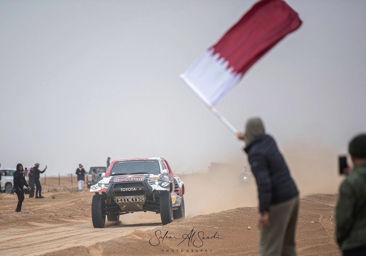 khalidjassem74's tweet photo. مبروك لنا كلنا 🇶🇦👏🏻،،

بطلنا العالمي #ناصر_العطية يتوج بلقب
رالي #داكار2023  للمرة الخامسة في تاريخه
والثانية على التوالي https://t.co/WJ1hxv8TME