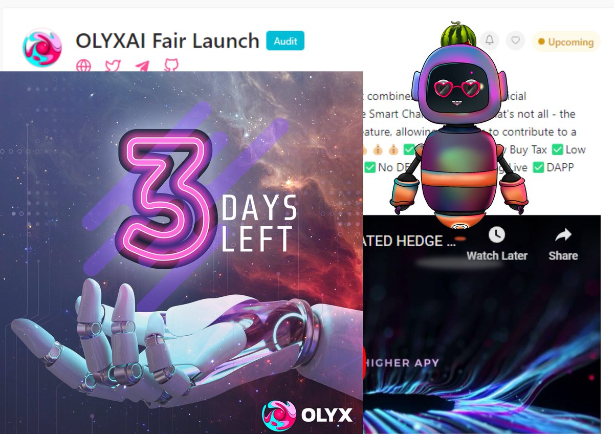 Big news! Olyx just received the Audit badge on PinkSale - a testament to our platform's strength &amp; transparency. We're proud to be part of the PinkSale community &amp; thank you to all who have supported us. #AITrading #BinanceSmartChain #OLYX #100X #STAKING #DAPP #DEFI