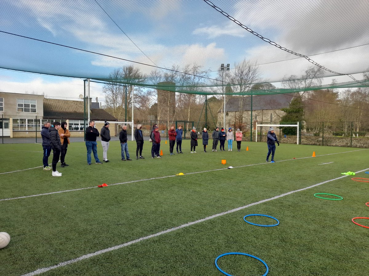 Practicals. Additionally, Monaghan Coaching staff also delivered our first ICGG course of the year yesterday in @InniskeenGaa Club. Thanks again to the tutors, coaches who attended & Inniskeen for hosting. #bettercoachesbetterplayers