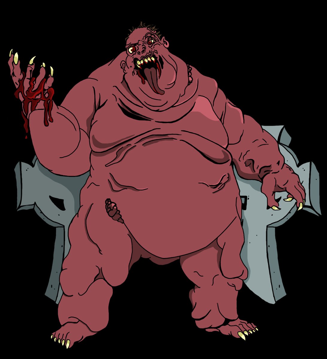 AMonstersGTS's tweet photo. Vrykolakas of Greek folklore also called vorvolakas or vourdoulakas, a vrykolakas. The  Vrykolakas eats flesh and particularly livers.

#Folklore #Greece #Vrykolakas https://t.co/NyYX5BcQYG