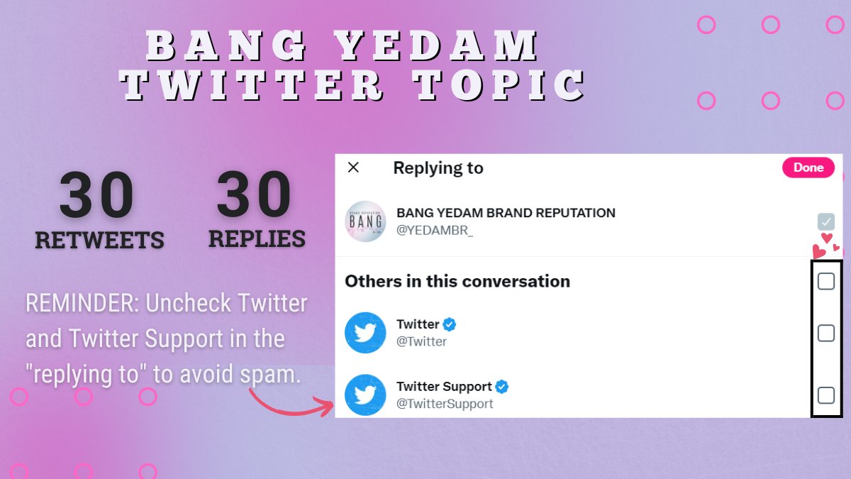 YEDAMBRANDS's tweet photo. To @Twitter @TwitterSupport, we earnestly request Bang Yedam's Twitter topic be fixed under Music and Radio > K-Pop Category. Please consider our request. Thank you! #BANGYEDAM #방예담 https://t.co/v4yijFtnwM
