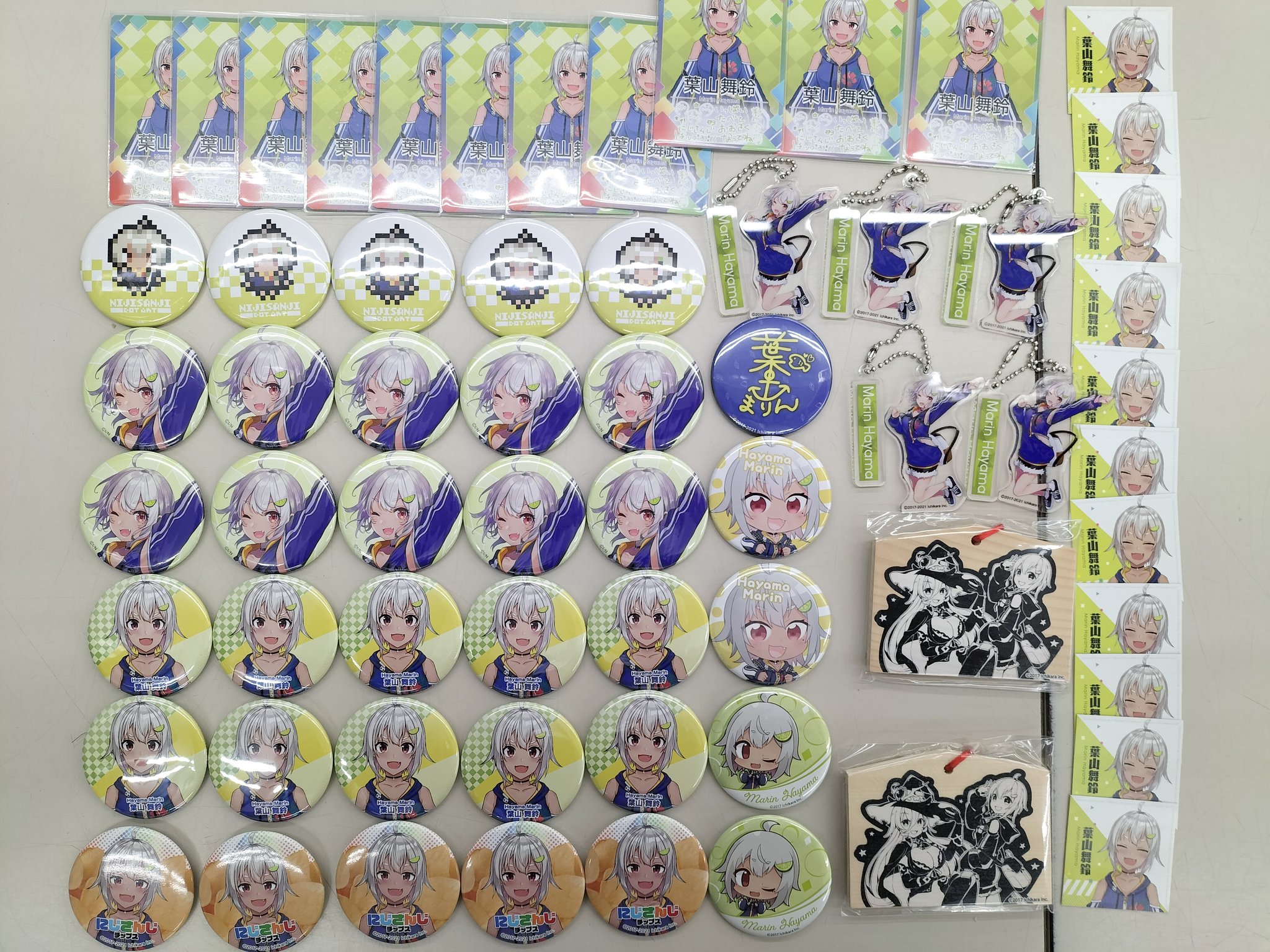 にじさんじ 葉山舞鈴 誕生日グッズ2021年 フルセット-