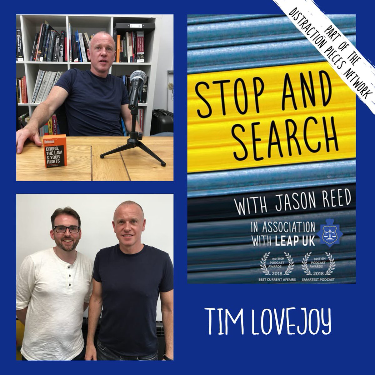 Weekends are the perfect time to catch up on our Stop and Search podcast. Hear our friend @timlovejoy as we discuss drugs, media, mental health and much more. Hear why he is now a big supporter of drug law reform: PodFollow pod.fo/e/15cb90