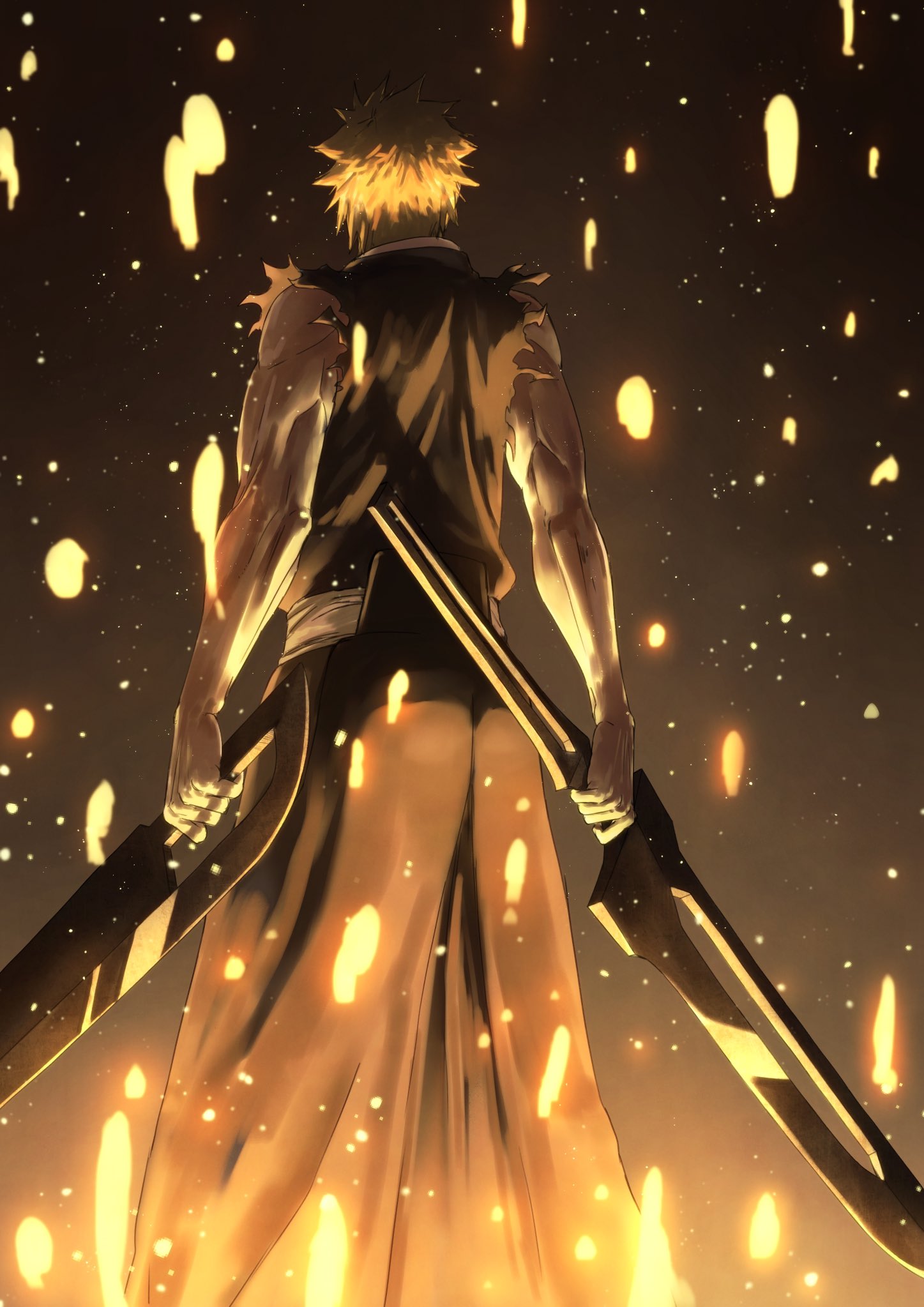 Amazon.co.jp: 黒崎一護 bleach キャラファインマット the blade