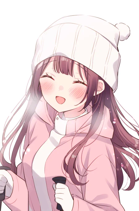 見て!ちゃんと滑れた! 