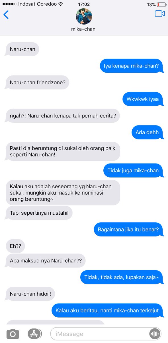 eizaufess's tweet photo. #narumika #au #twotweet

"Capek friendzone" https://t.co/o5WPIYUwBg