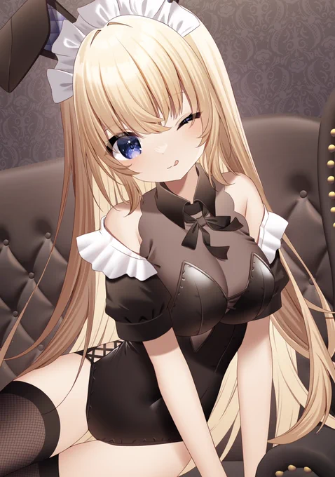 黒白バニーどっちが好き?? 