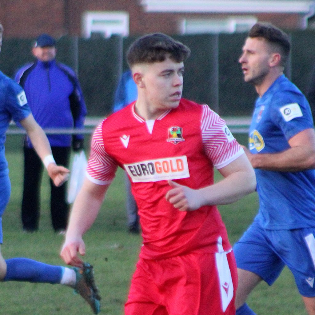 GresfordFC's tweet photo. 🔴 | A @GresfordFC debut for @tomjenko5 yesterday! 

#GREPEN | #JDWelshCup https://t.co/TTeeul7Djh