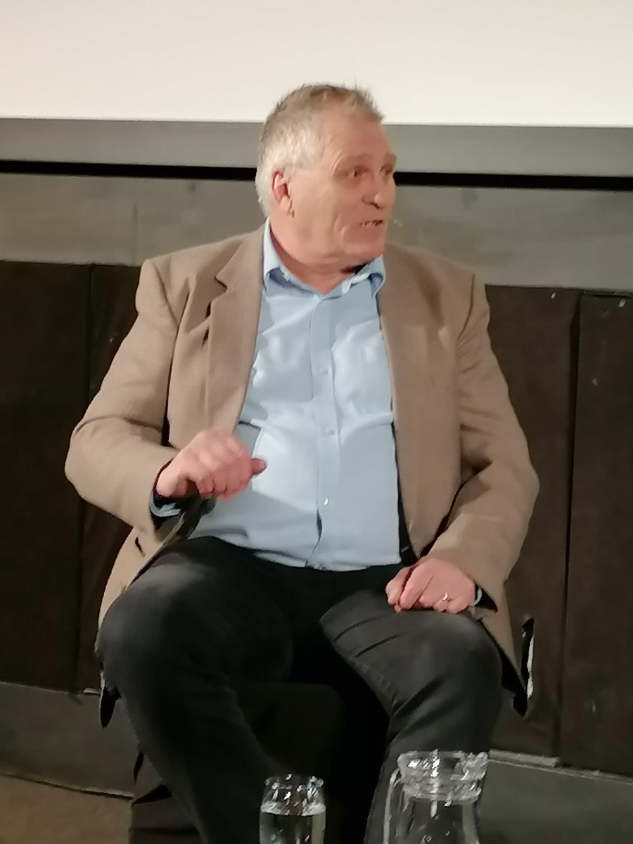 MarkCocker2's tweet photo. Fantastic to hear @AliDriverUK Mr Rewilding explain and enthuse about rewilding. Taking away the myths, fear and suspicion. Leaving us entirely with the achievement. At the groundbreaking hugely ambitious @EAfestivalUK. With @jake_fiennes speaking soon. https://t.co/VhGTD5YSJT