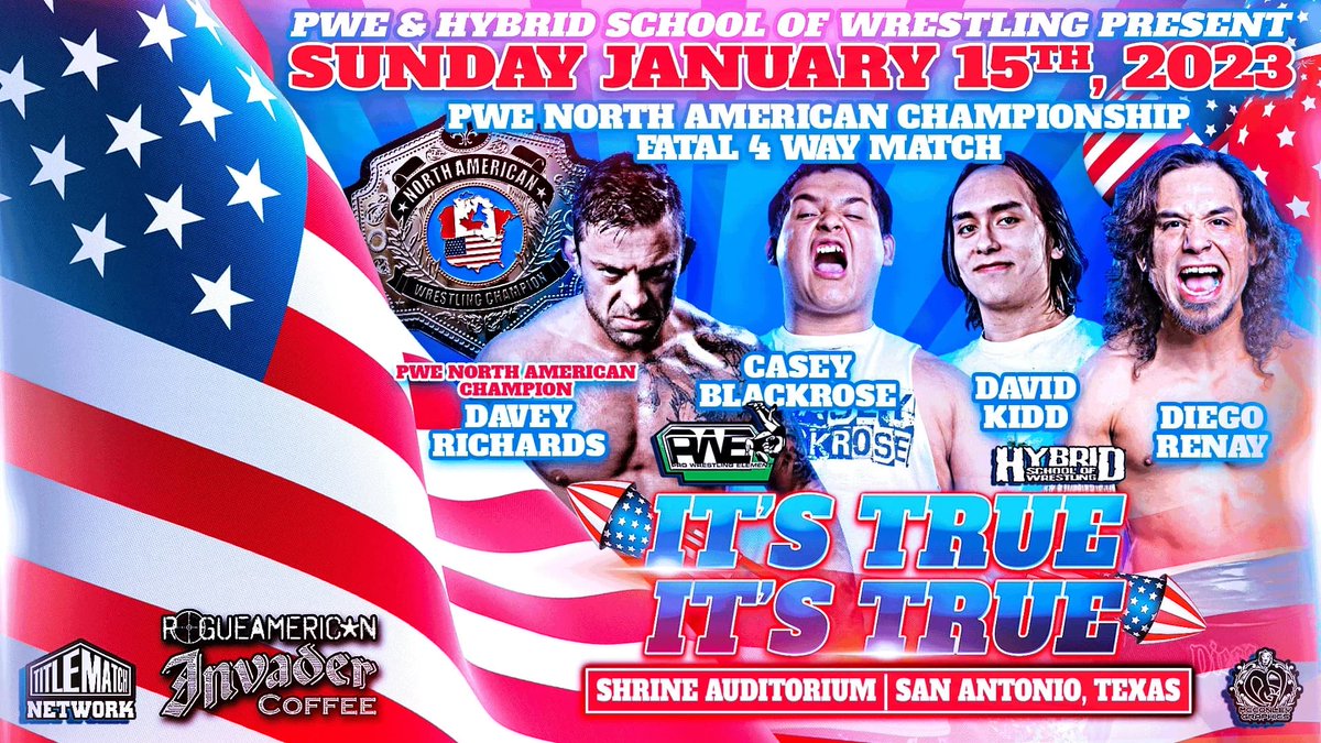 CaseyBlackRose's tweet photo. I have the biggest match of my career tonight.
The #BrokenBrawler walks out of the Shrine Auditorium @TexasPWE North American Champion. https://t.co/3CLxXyptxc