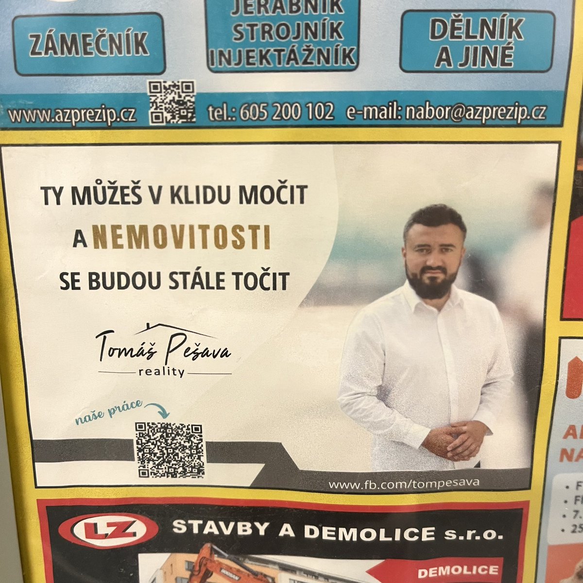 mrazjan1's tweet photo. Když jsi realitní makléř a chceš inzerovat na WC: https://t.co/5JIjsZmp6Y