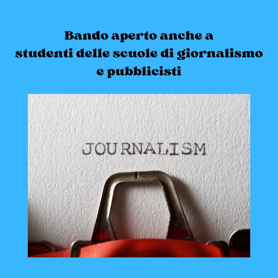 #News #2edizione #PremioLealiYoung in #memoria di #CristinaVisintini

#Bando per #futurigiornalisti dal #16gennaio al #10aprile

bit.ly/3vZQJ0t

<a href="/BeppeGiulietti/">Beppe Giulietti</a>
<a href="/CristianoDegano/">cristiano degano</a>
<a href="/RobertoCovaz/">Roberto Covaz</a>
<a href="/Fabiana_Martini/">Fabiana Martini</a>
<a href="/Lu_Defrancisco/">Luana de Francisco</a>
<a href="/SilviaDemic/">Silvia De Michielis</a>
<a href="/schiavulli/">Barbara Schiavulli</a>
<a href="/dantefalco/">Timothy Dissegna</a>
<a href="/agn_bai/">agnes</a>